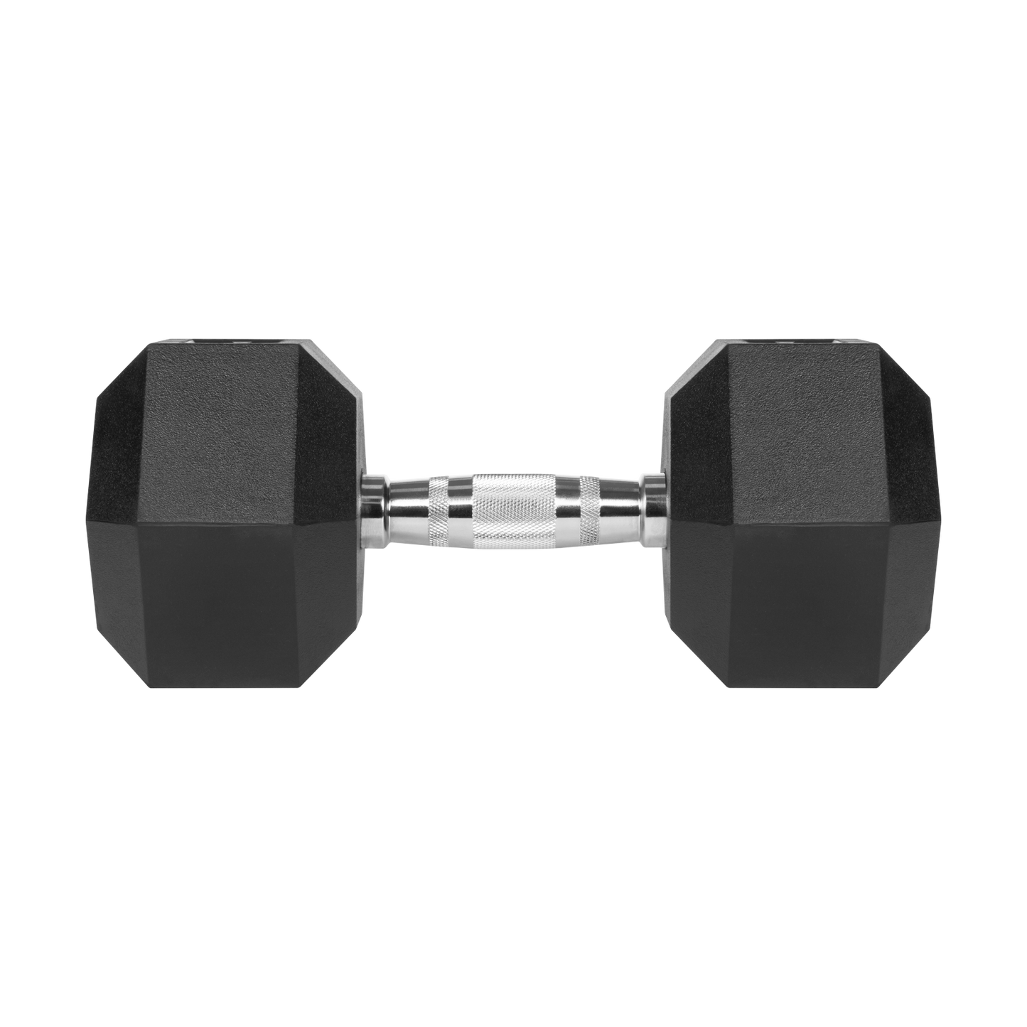 Gummibelagt støbejernshåndvægt HEX 17,5 kg gym4all