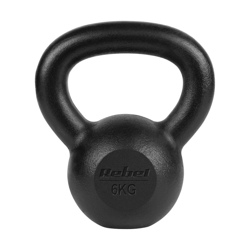 Kettlebell 6kg Støbejerns gym4all