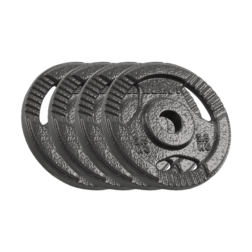 Vægtskiver 4x2,5kg 31mm gym4all