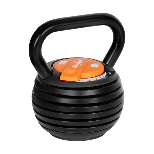 Rebel Kettlebell Justerbar 9kg - Premium Reguleret Træning gym4all