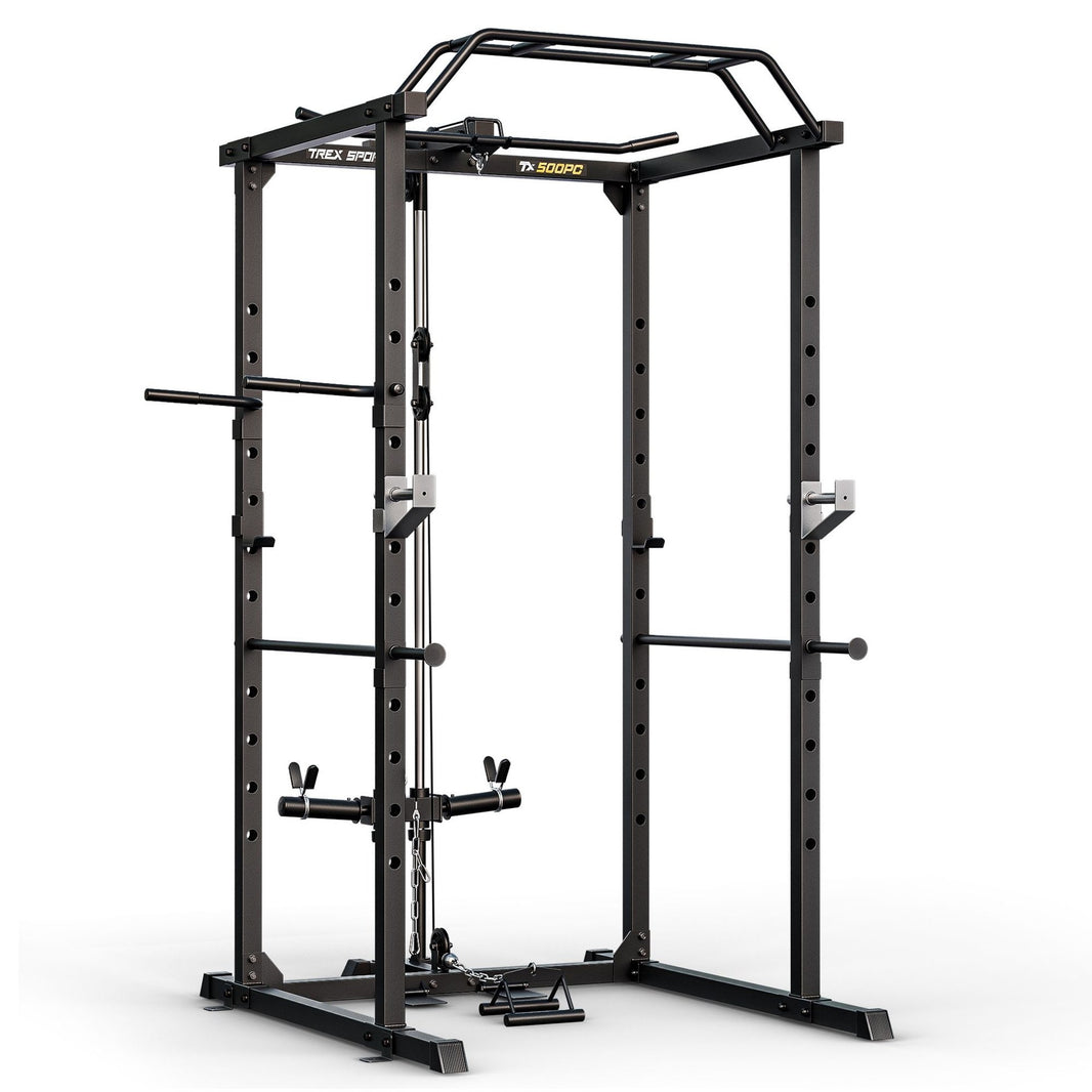 Squat Rack TX-500PC – Multifunktionel Træningsklatring til Hjemmegym