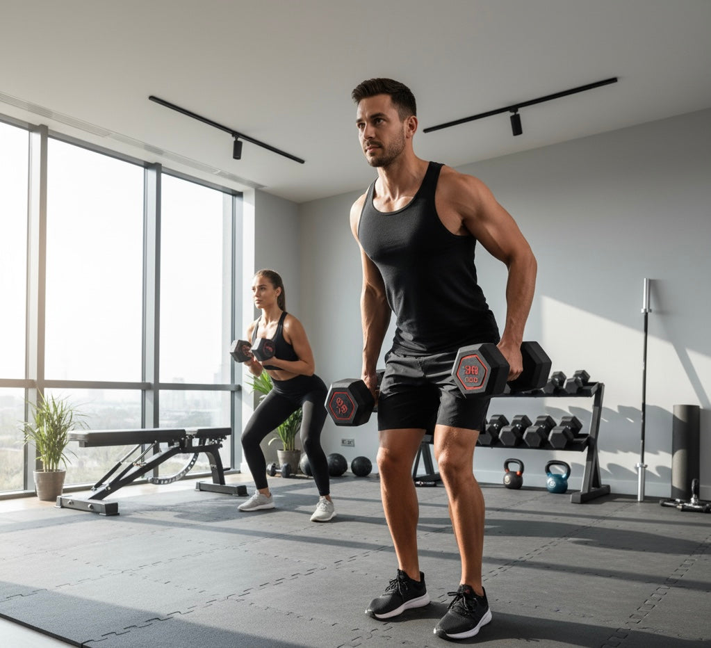 Bedste Håndvægtsøvelser til Homegym: Din Komplette Guide & Vægtguide