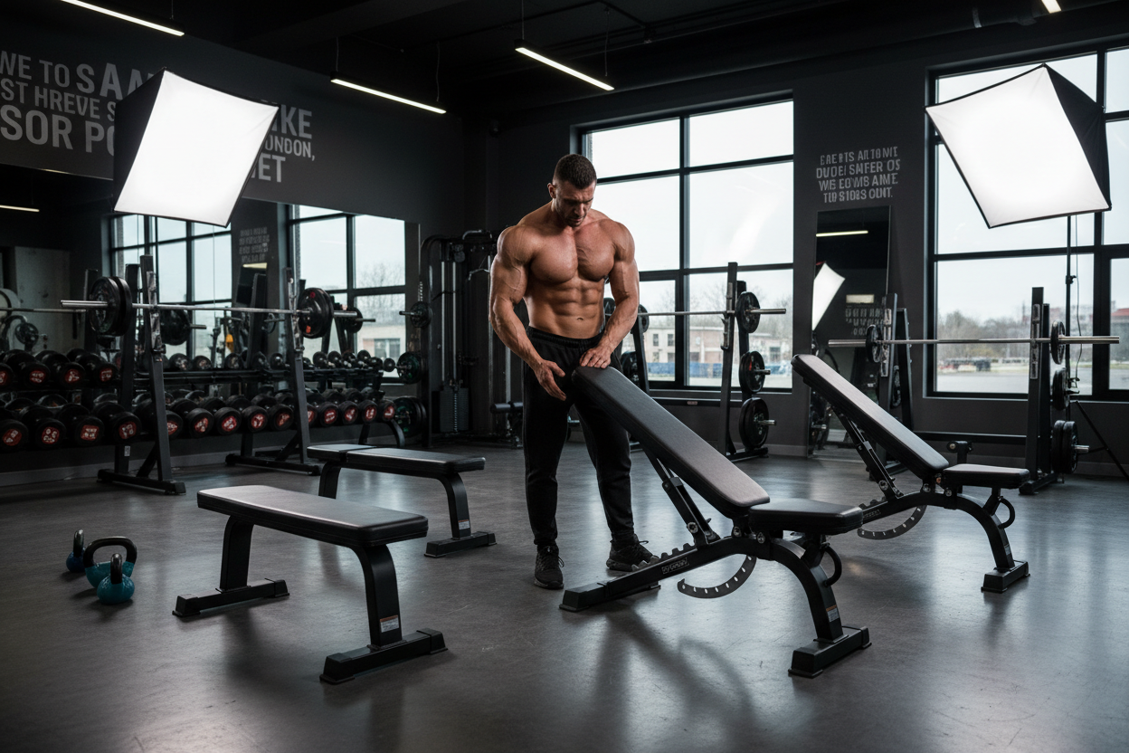 Sådan vælger du den rigtige træningsbænk til dit home gym