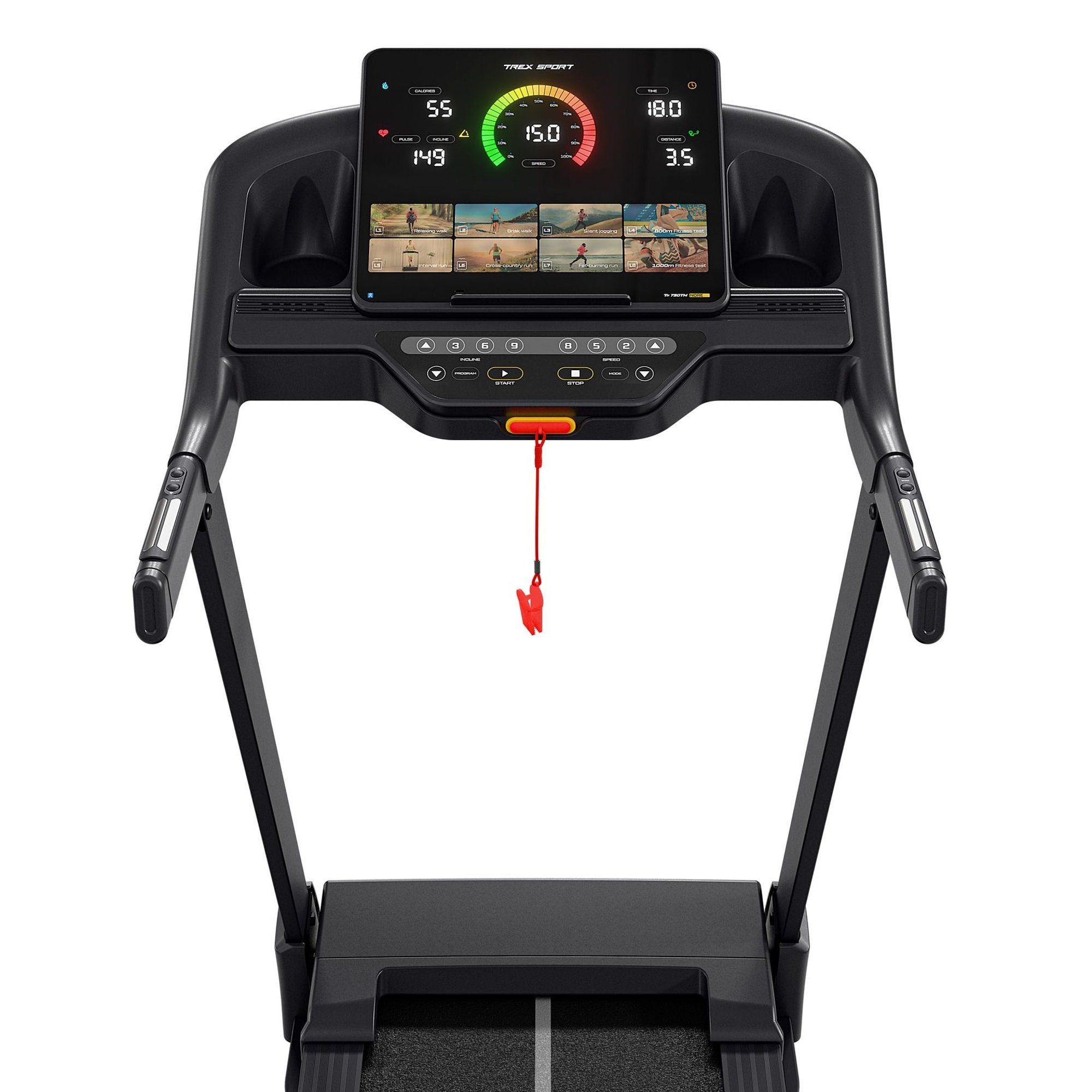 Trex Sport NORE TX-750TM Foldbart Løbebånd – 3 HK & 15 Automatiske Hældningstrin