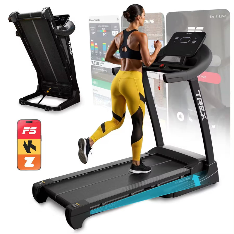 Trex Sport TECK TX-900TM Foldbart Løbebånd – 3 HK, 18 km/t & 20% Hældning