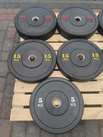 Vægtskiver Bumpers Plades Super Strong 100kg