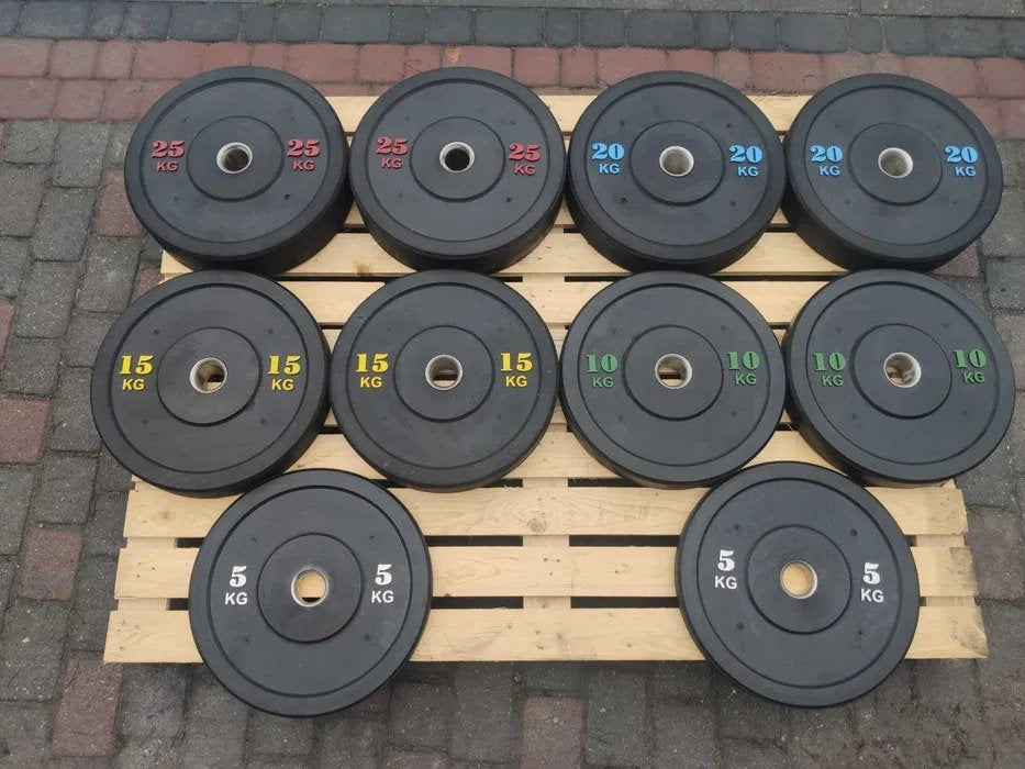 Vægtskiver Bumpers Plades Super Strong 100kg