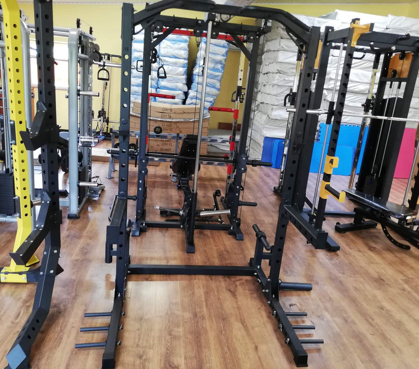 Power Rack Stativ | Multifunktionelt Rack til Hjemmegym | Professionel Styrke gym4all