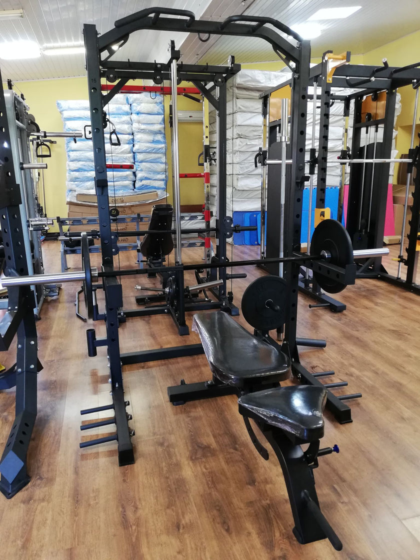 Power Rack Stativ | Multifunktionelt Rack til Hjemmegym | Professionel Styrke gym4all