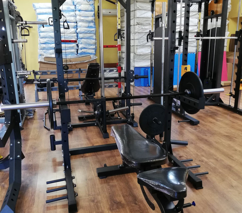 Power Rack Stativ | Multifunktionelt Rack til Hjemmegym | Professionel Styrke gym4all