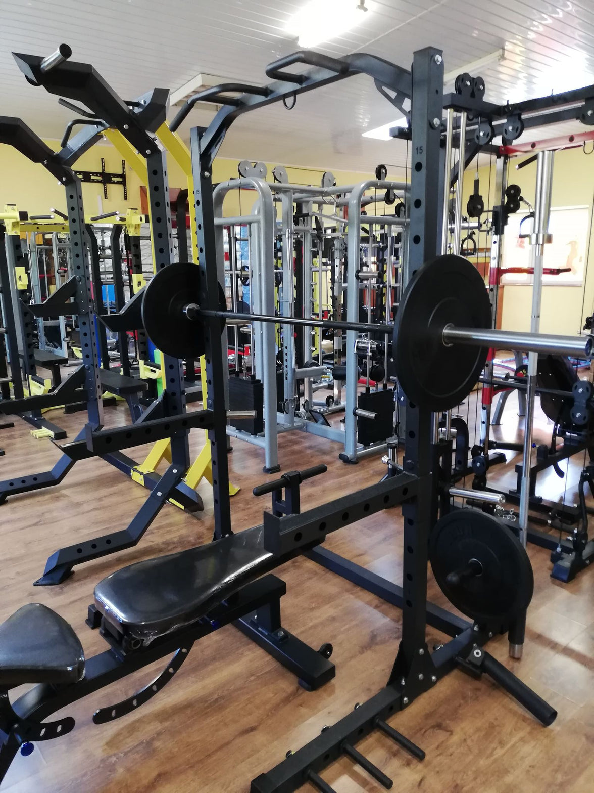 Power Rack Stativ | Multifunktionelt Rack til Hjemmegym | Professionel Styrke gym4all