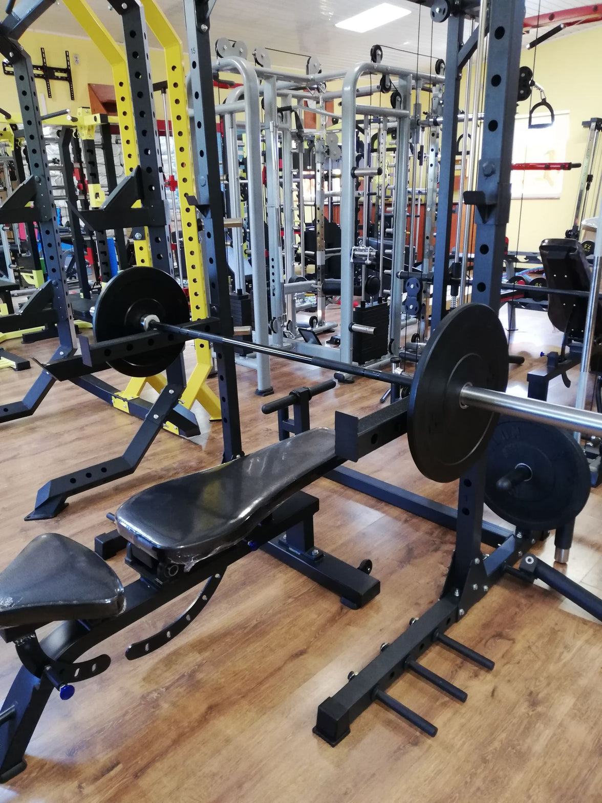 Power Rack Stativ | Multifunktionelt Rack til Hjemmegym | Professionel Styrke gym4all