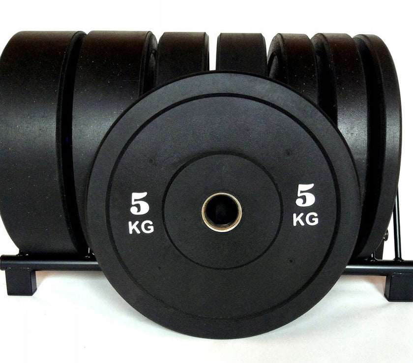 Bumper Plate Sæt 100 kg | Komplet Sæt til Styrketræning | Homegym gym4all