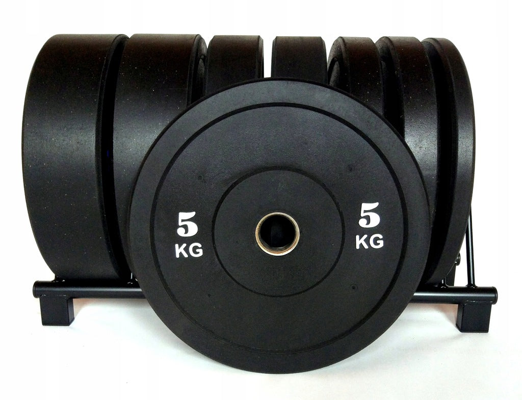 Bumper Plate Sæt 100 kg | Komplet Sæt til Styrketræning | Homegym gym4all