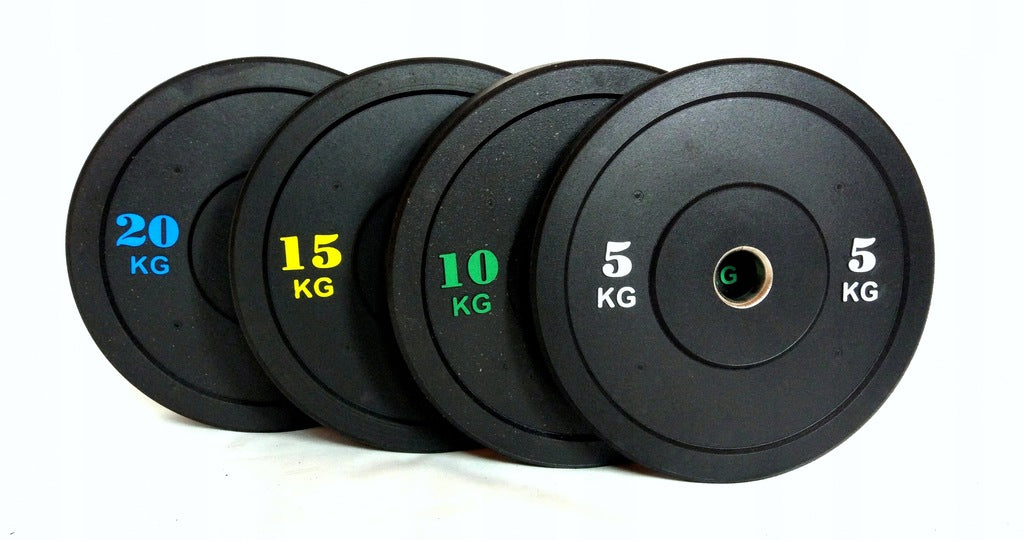 10 kg Bumper Plate | Ideel til Opvarmning & Styrketræning gym4all