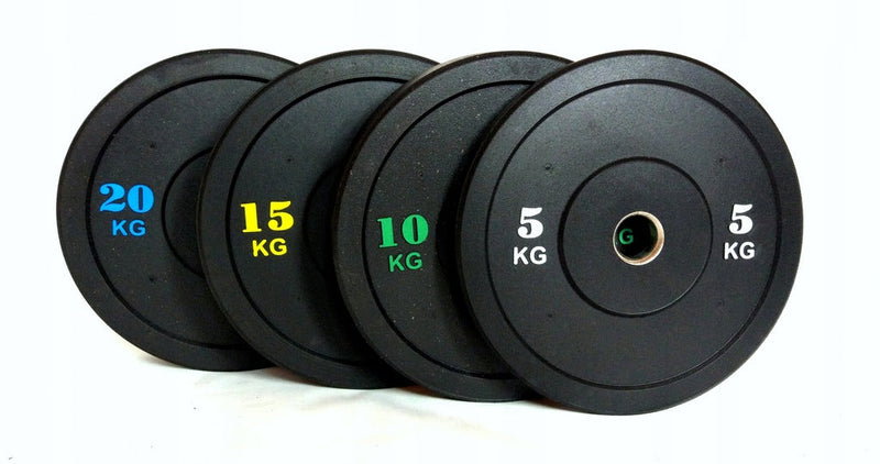 10 kg Bumper Plate | Ideel til Opvarmning & Styrketræning gym4all