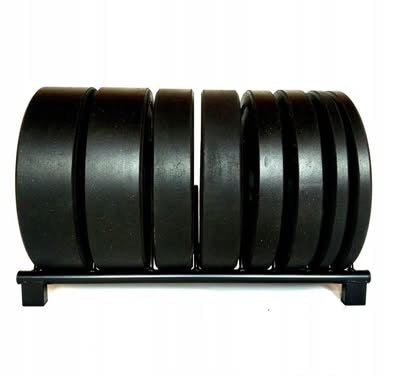 Komplet Squat Rack Sæt 100kg Vægte Bænk Olympisk Stang