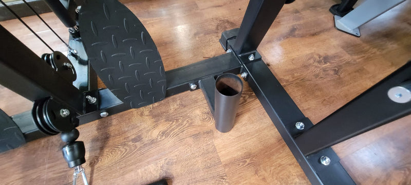 Squat Rack Power Cable Tower – Dips, Landmine & Kabeltræk gym4all