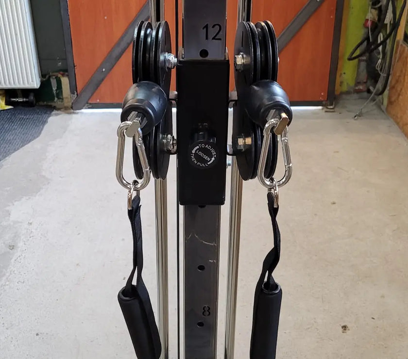 TRÆKTÅRN Cables Tower | LAT Pull Down & Pull Up | Multifunktionel gym4all