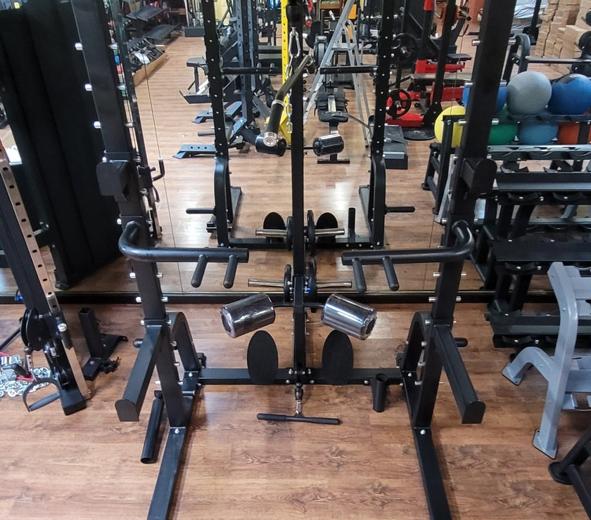 Squat Rack Power Cable Tower – Dips, Landmine & Kabeltræk gym4all