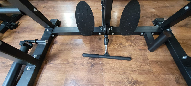 Squat Rack Power Cable Tower – Dips, Landmine & Kabeltræk gym4all