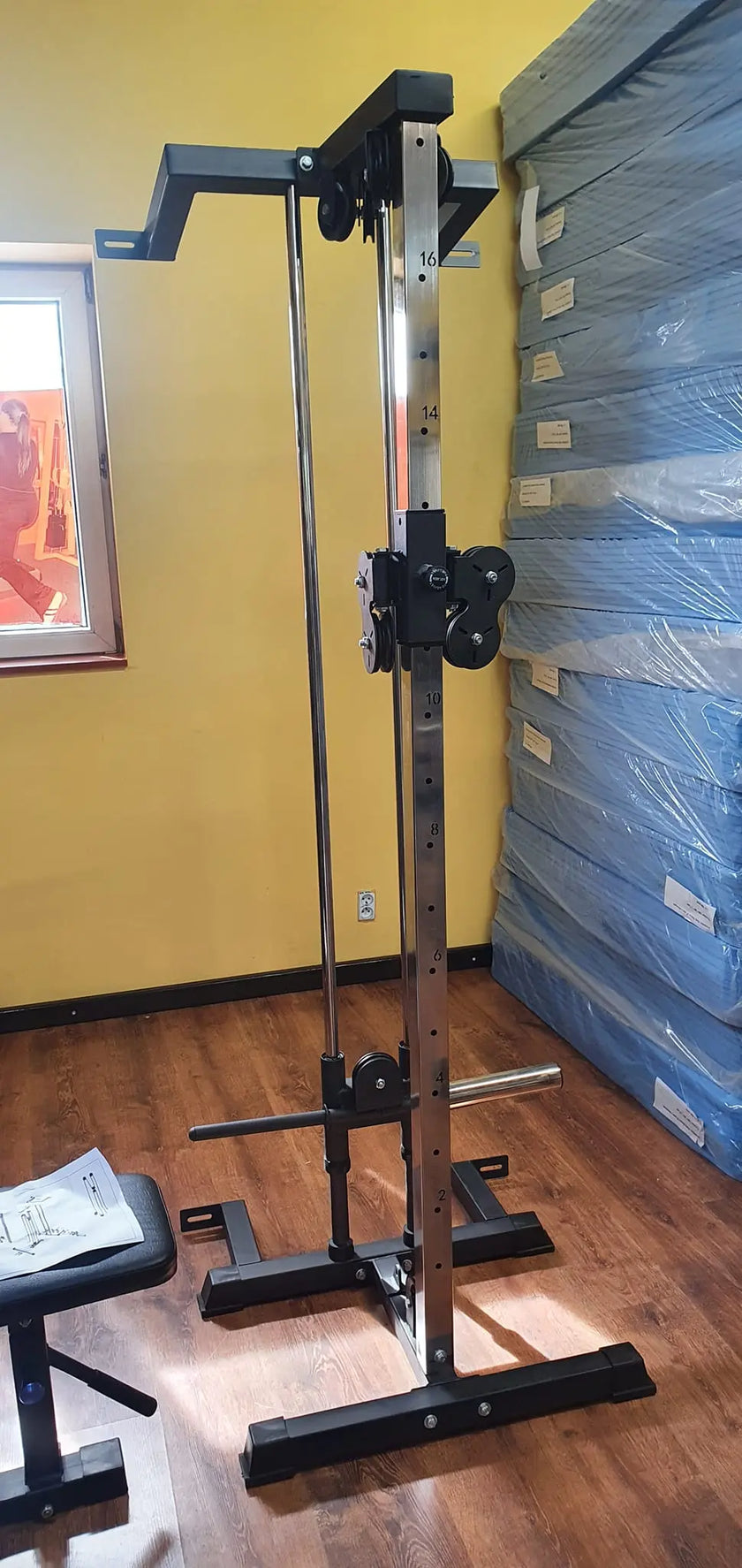 TRÆKTÅRN Cables Tower | LAT Pull Down & Pull Up | Multifunktionel gym4all