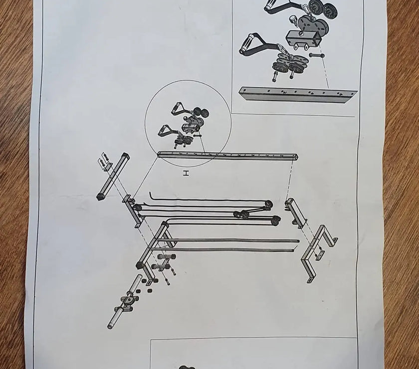TRÆKTÅRN Cables Tower | LAT Pull Down & Pull Up | Multifunktionel gym4all