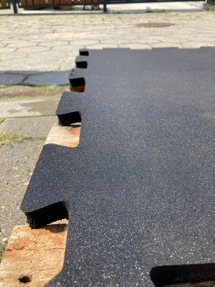 Gulv Puzzles Gulvmåtte 1m² – Slidstærk & Temperaturbestandig til Homegym gym4all