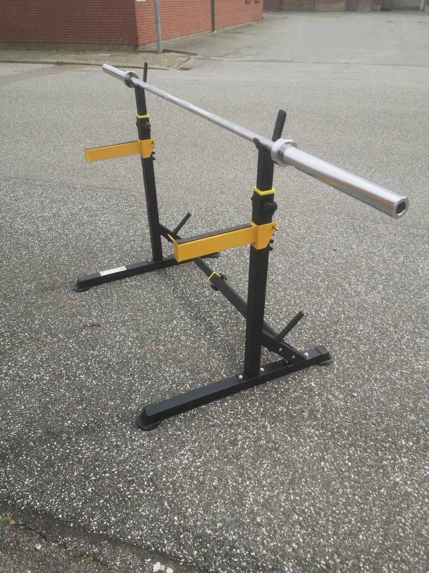 Squat Rack Stativ | Justerbart | Robust til Homegym gym4all