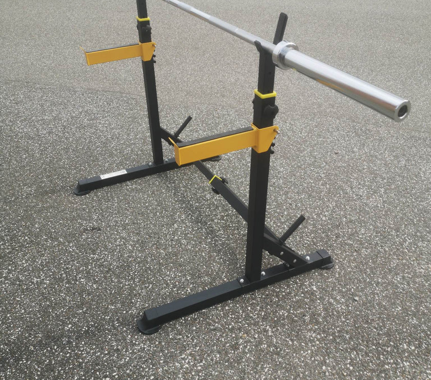 Squat Rack Stativ | Justerbart | Robust til Homegym gym4all