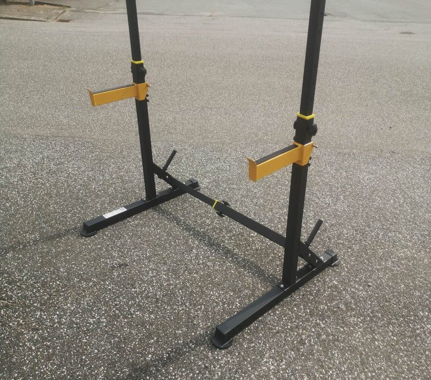 Squat Rack Stativ | Justerbart | Robust til Homegym gym4all