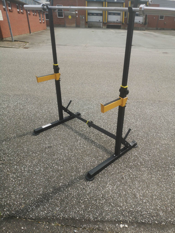 Squat Rack Stativ | Justerbart | Robust til Homegym gym4all