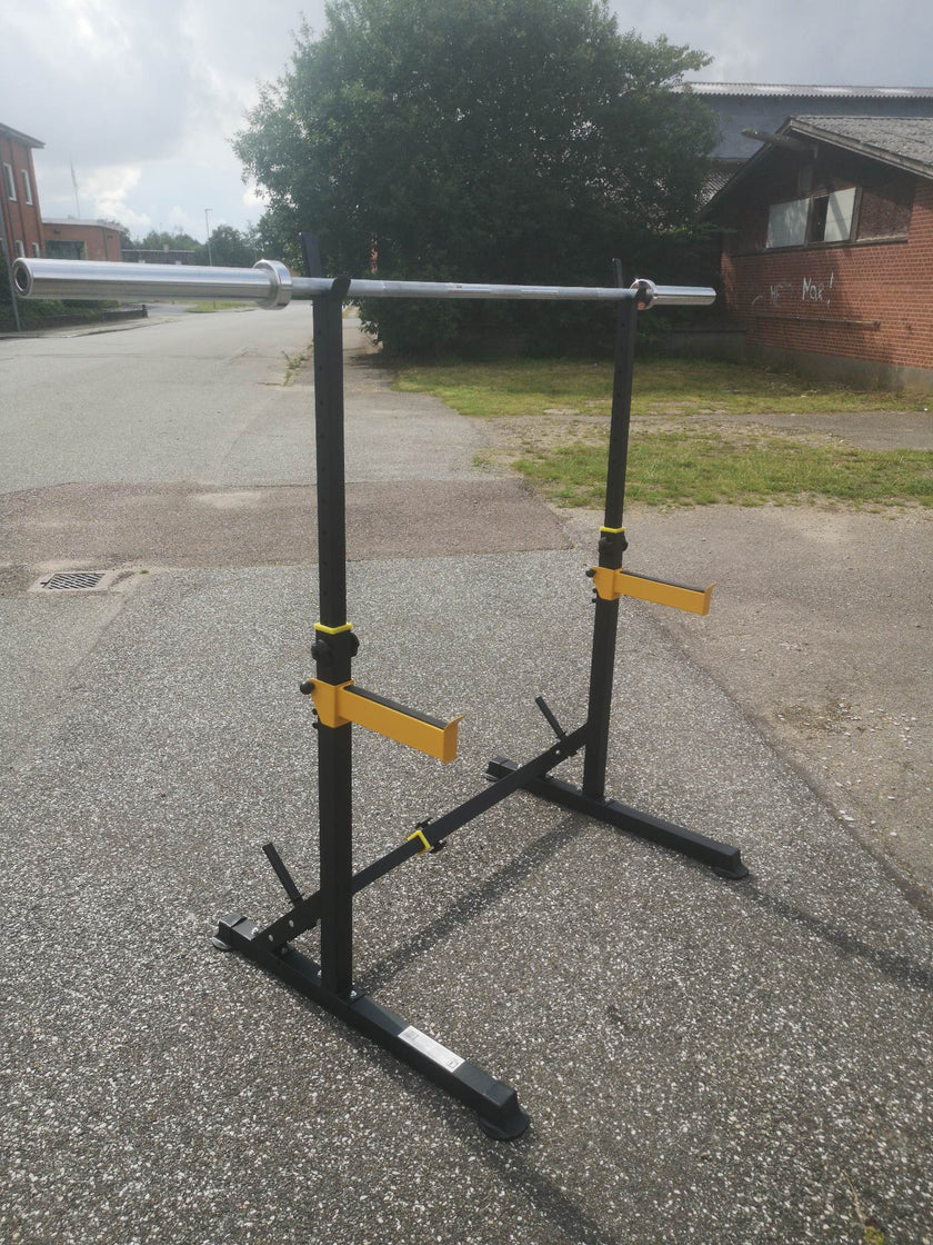 Squat Rack Stativ | Justerbart | Robust til Homegym gym4all