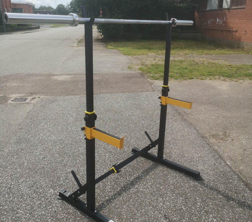 Squat Rack Stativ | Justerbart | Robust til Homegym gym4all