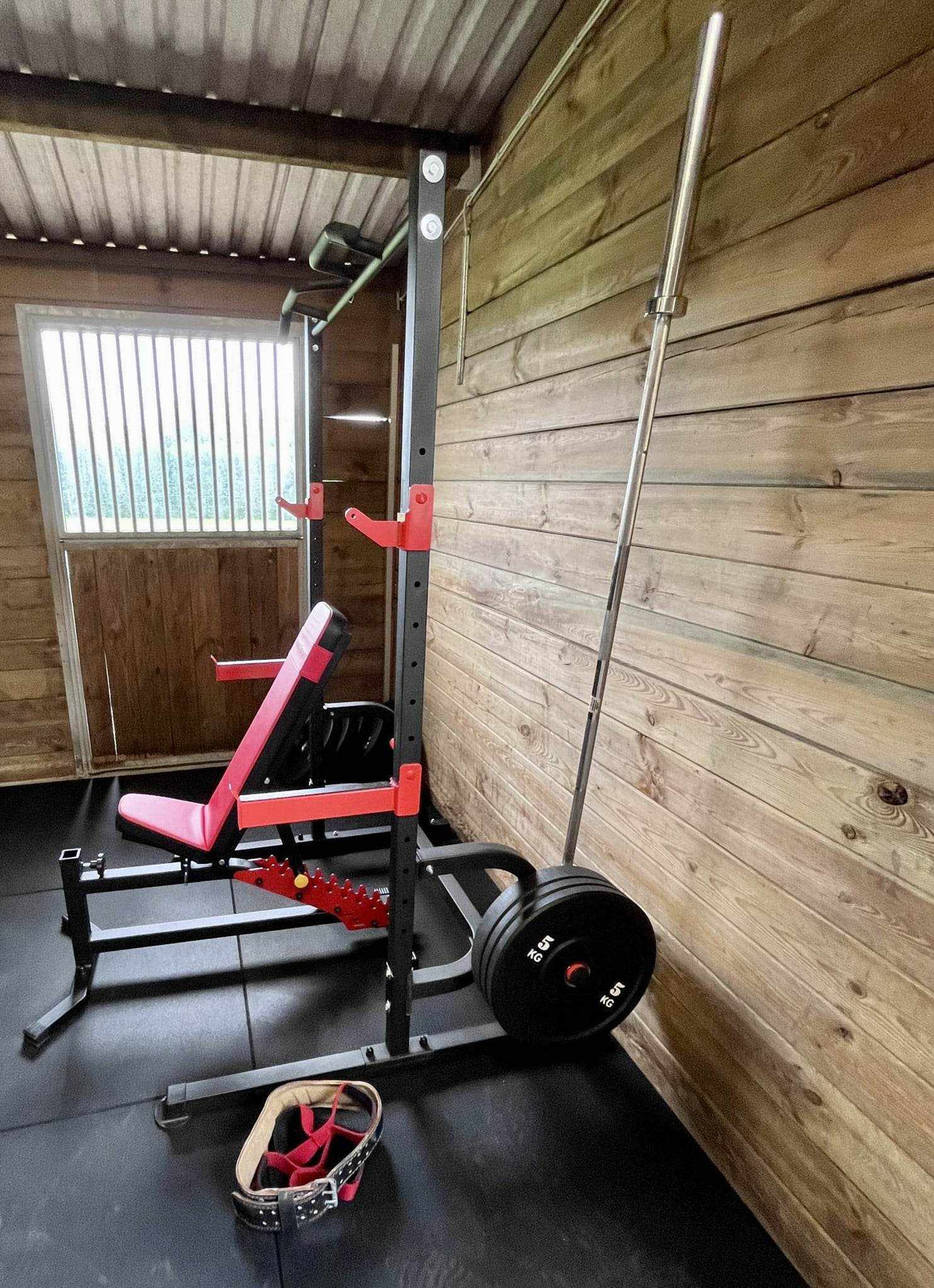 Half Rack HS | Multifunktionel Rack med Dips & Pull-Up | Til Homegym gym4all