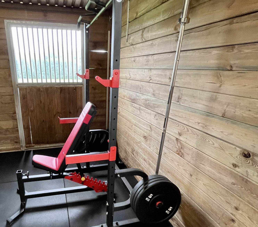 Half Rack HS | Multifunktionel Rack med Dips & Pull-Up | Til Homegym gym4all