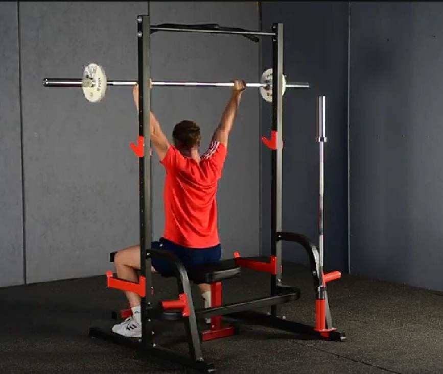 Half Rack Dips Pull up bar HS