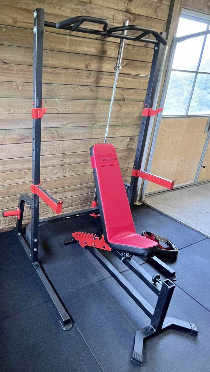Half Rack HS | Multifunktionel Rack med Dips & Pull-Up | Til Homegym gym4all