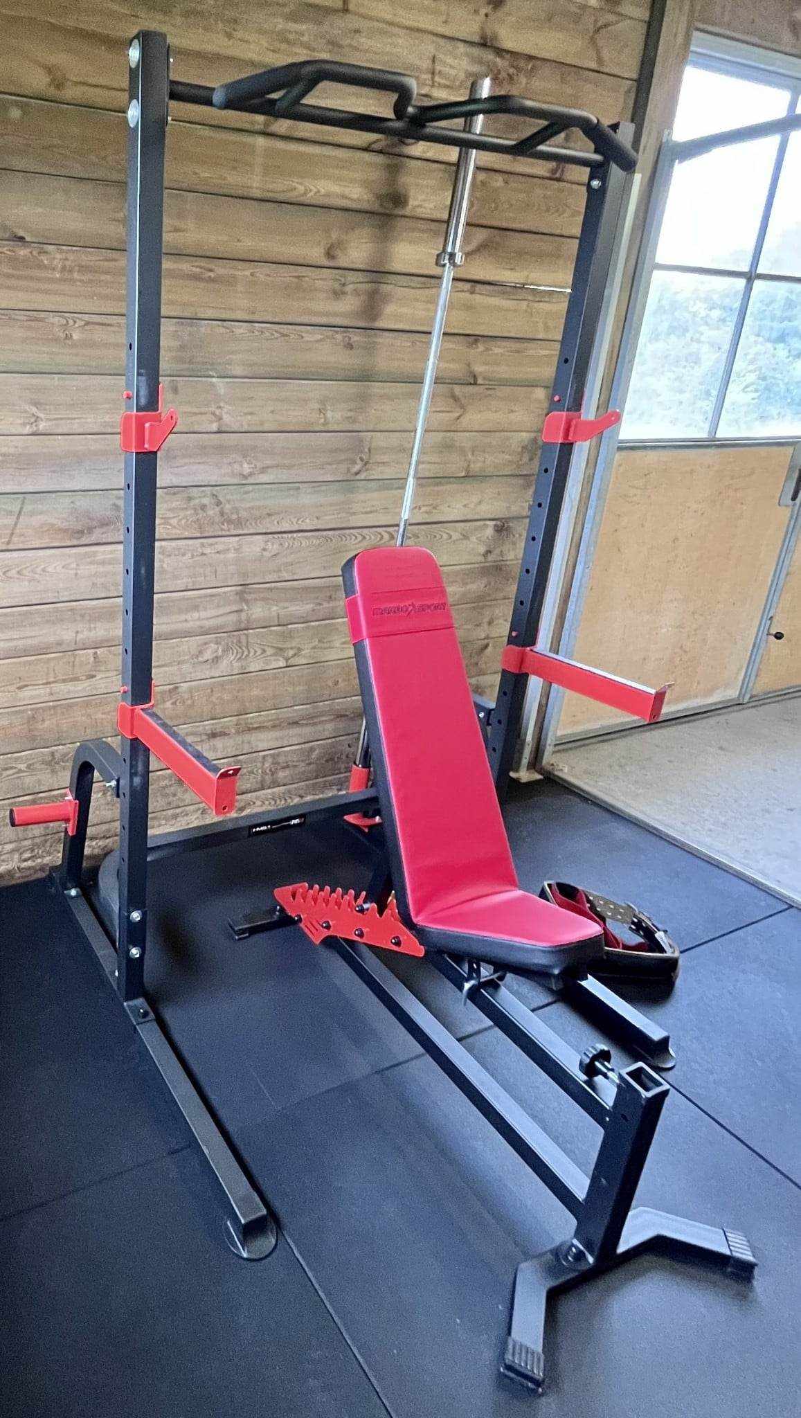 Half Rack HS | Multifunktionel Rack med Dips & Pull-Up | Til Homegym gym4all