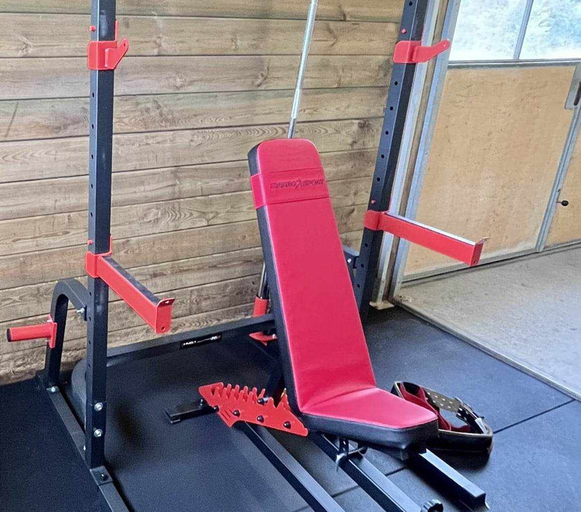 Half Rack HS | Multifunktionel Rack med Dips & Pull-Up | Til Homegym gym4all