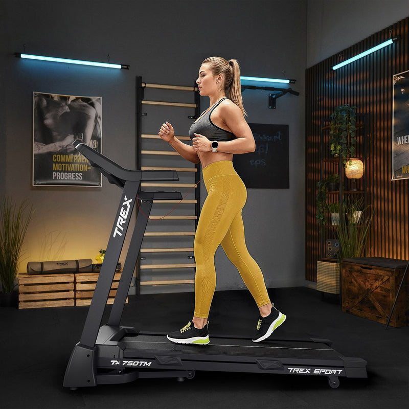 Trex Sport NORE TX-750TM Foldbart Løbebånd – 3 HK & 15 Automatiske Hældningstrin