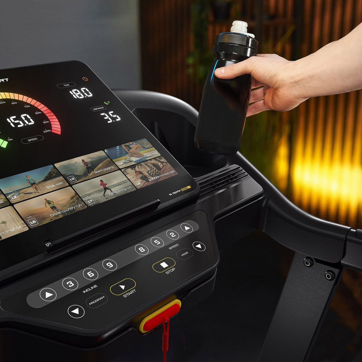 Trex Sport NORE TX-750TM Foldbart Løbebånd – 3 HK & 15 Automatiske Hældningstrin