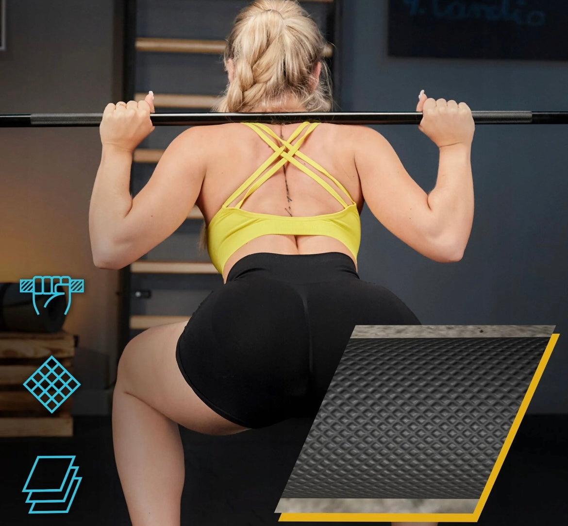 Trex Sport Vægtstangssæt 150cm 66kg - Alsidig Hjemmegym