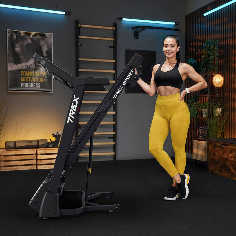 Trex Sport NORE TX-750TM Foldbart Løbebånd – 3 HK & 15 Automatiske Hældningstrin