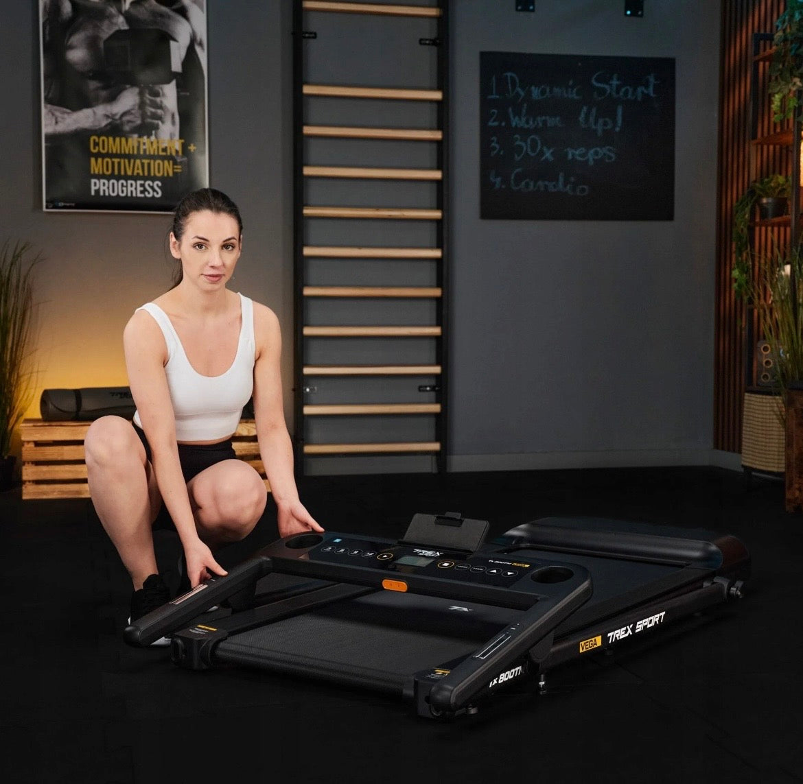 Trex Sport VEGA TX-800TM Foldbart Løbebånd – 51 cm Bredt
