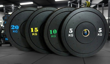 Bumper Plate 15 kg | Vægtskive til Progressive Løft & Træning gym4all