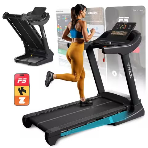 Trex Sport ROOK TX-1200TM Foldbart Løbebånd – 3 HK, 20 km/t & 20% Hældning