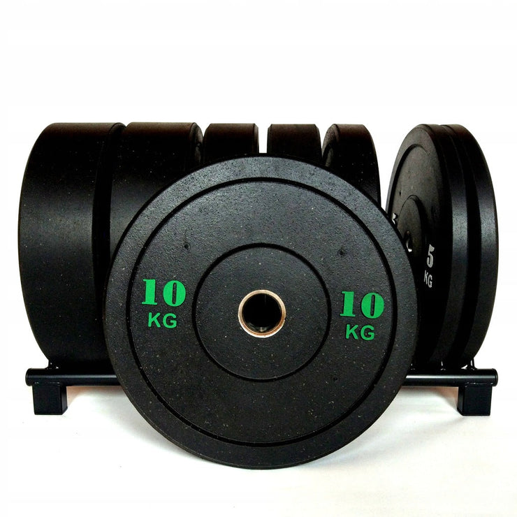 Bumper Plate Sæt 100 kg | Komplet Sæt til Styrketræning | Homegym gym4all