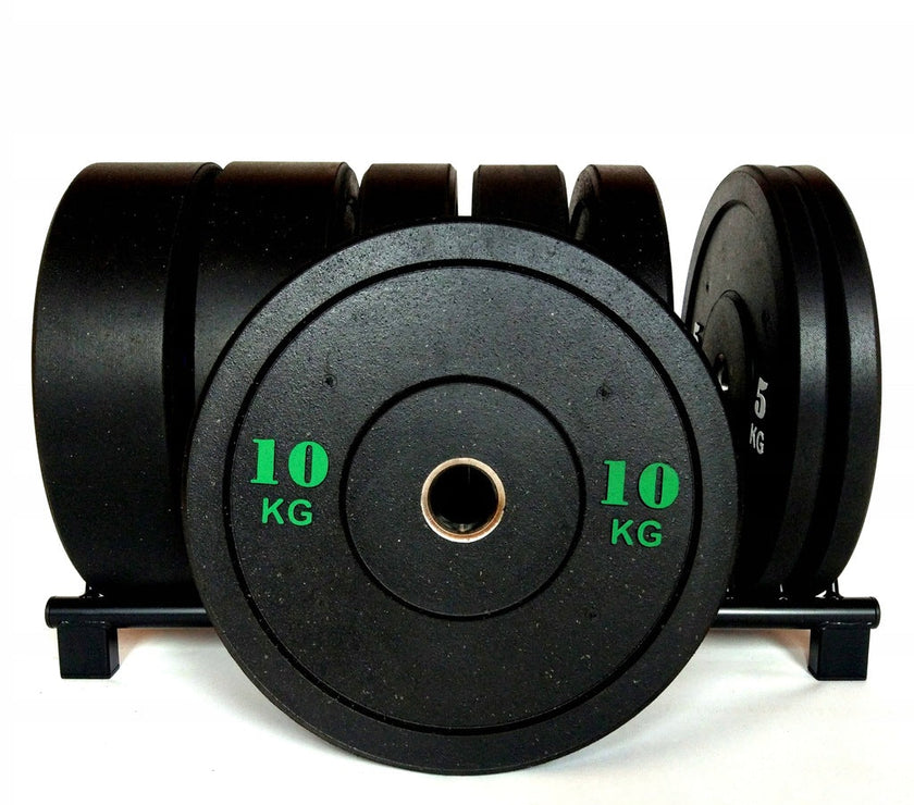 Bumper Plate Sæt 100 kg | Komplet Sæt til Styrketræning | Homegym gym4all
