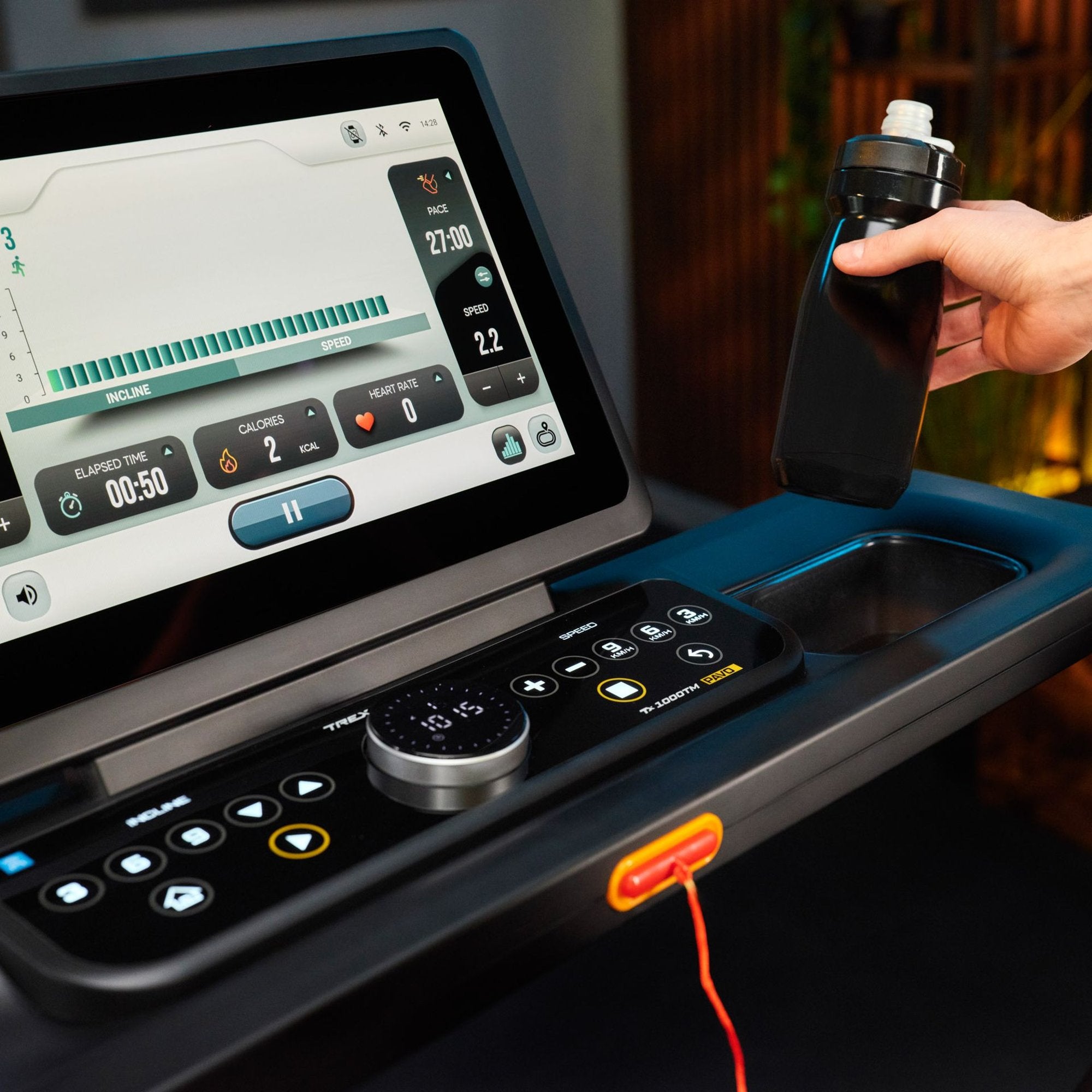 Trex Sport PAVO TX-1000TM Foldbart Løbebånd – 15,6" Android Skærm & Netflix